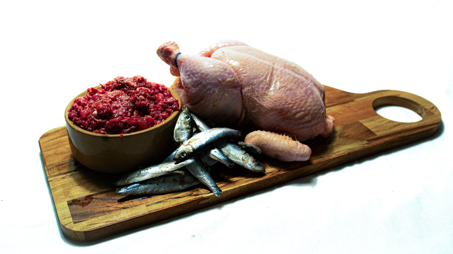Raw Dog Food Chicken & Oily Fish