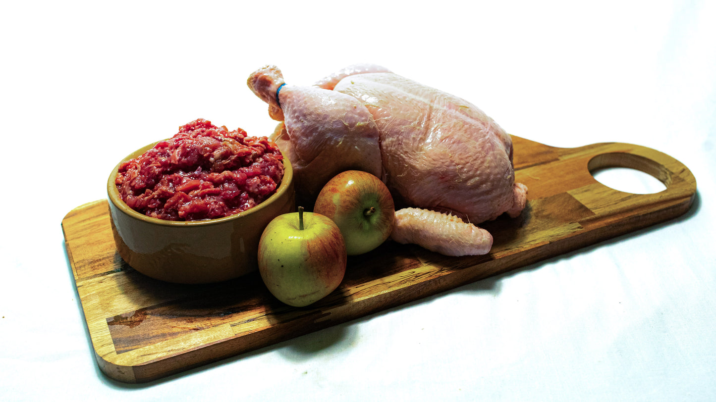 Raw Dog Food Chicken & Apple