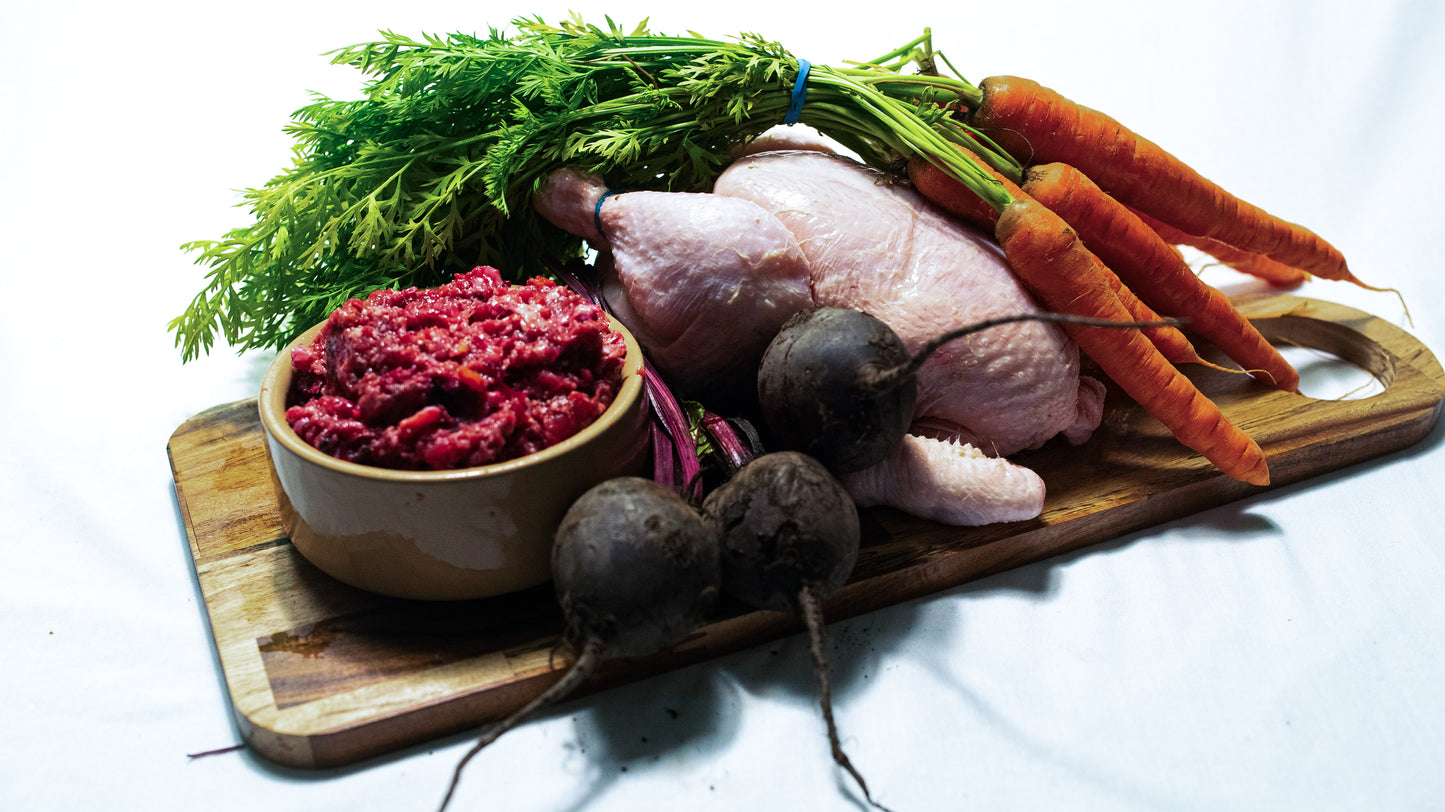 Raw Dog Food Chicken & Veg