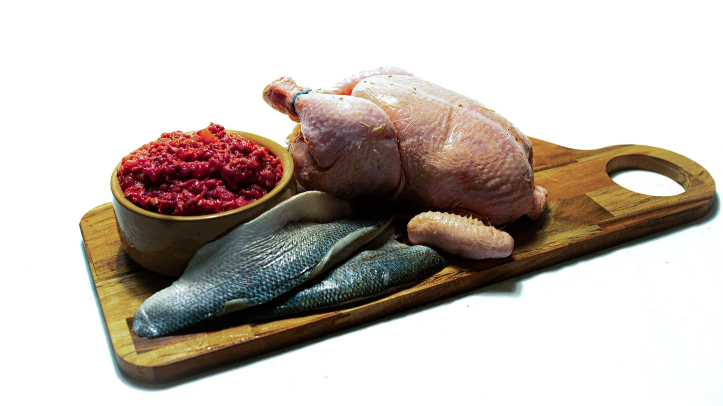 Raw Dog Food Chicken & White Fish